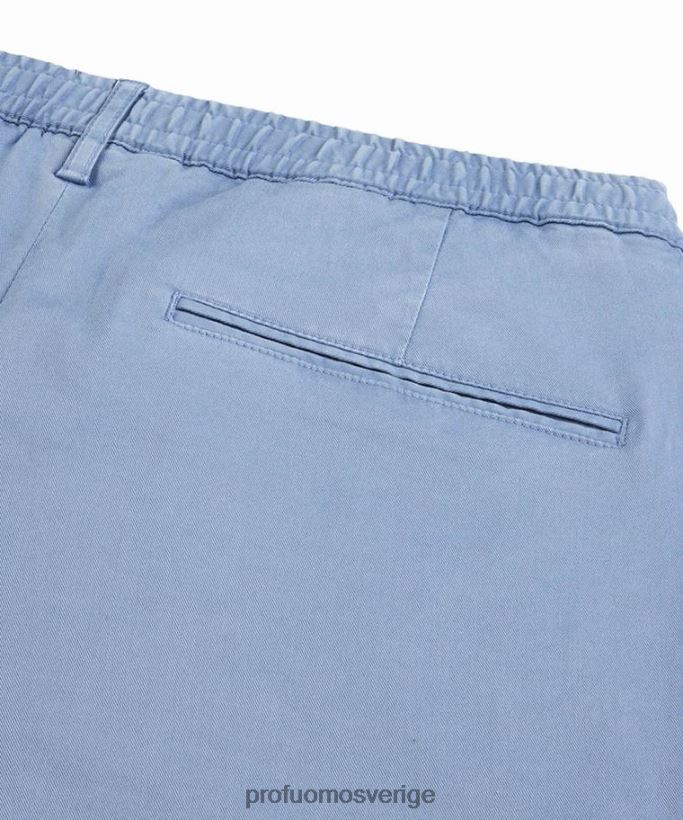 Kläder se Profuomo män sportcord chino blå N8XR4339