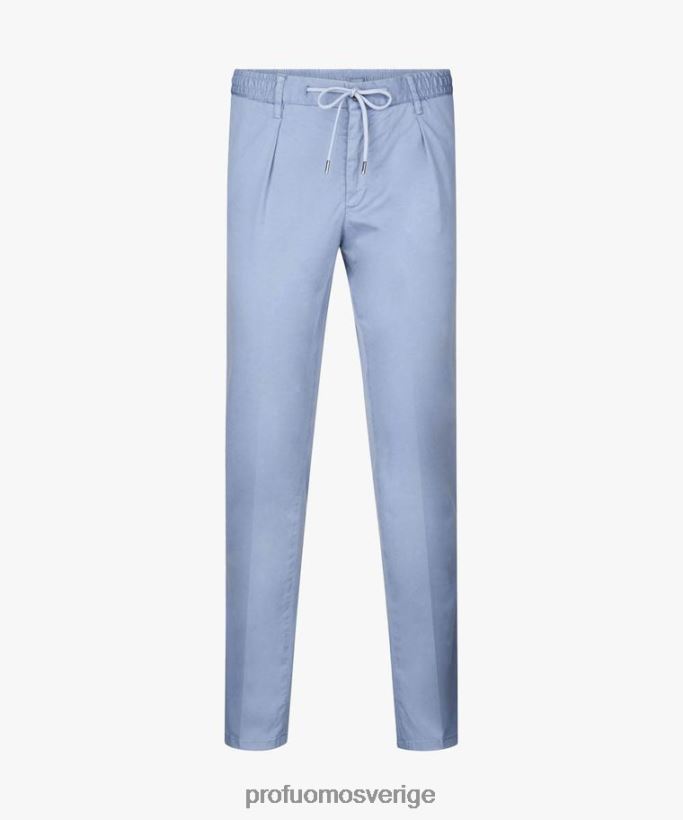 Kläder se Profuomo män sportcord chino blå N8XR4339