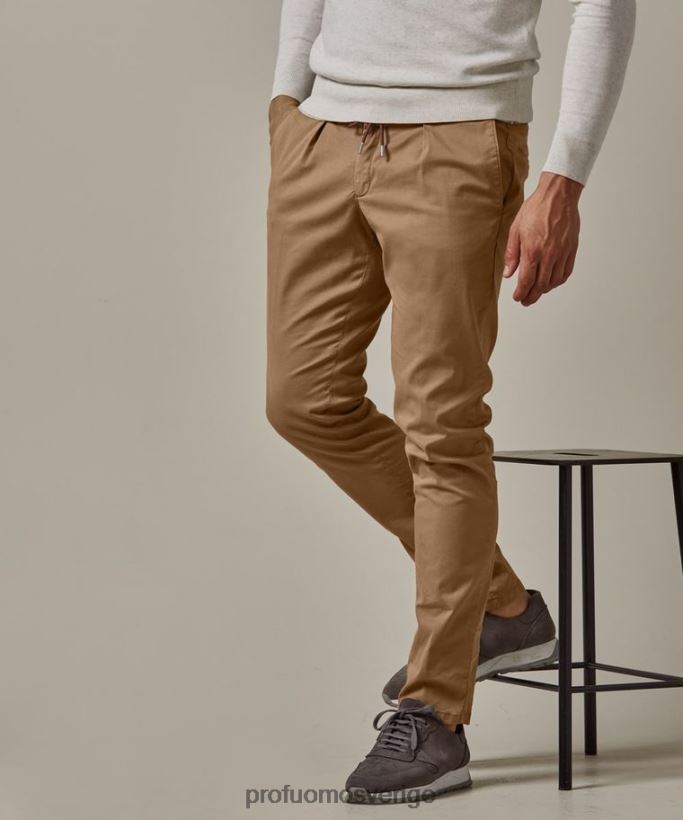 Kläder se Profuomo män sportcord chino rost N8XR4325