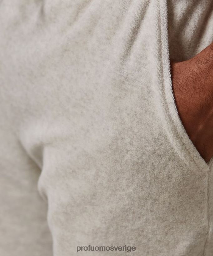 Kläder se Profuomo män handdukshorts beige N8XR4356