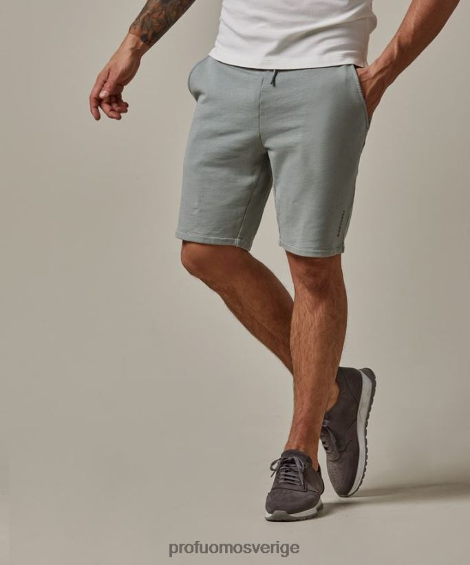 Kläder se Profuomo män shorts grön N8XR4367