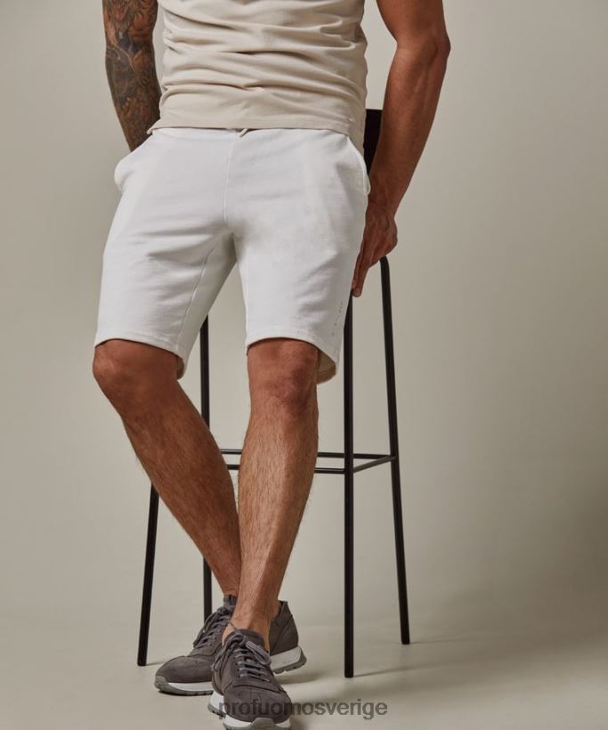 Kläder se Profuomo män shorts off-white N8XR4365