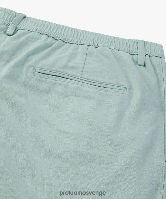 Kläder se Profuomo män sportcord shorts mynta N8XR4363