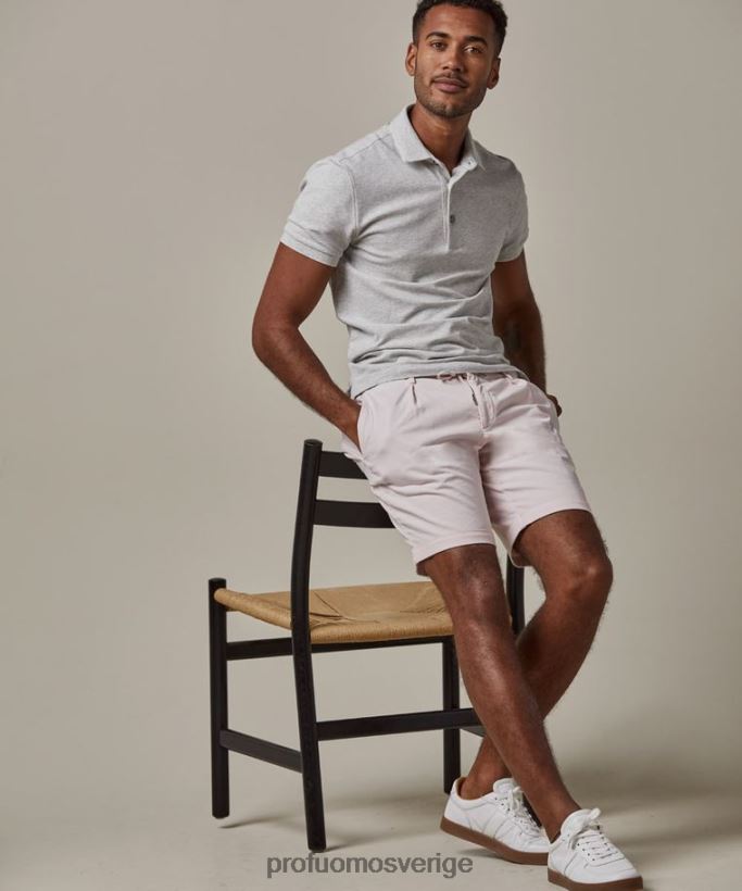 Kläder se Profuomo män sportcord shorts rosa N8XR4354