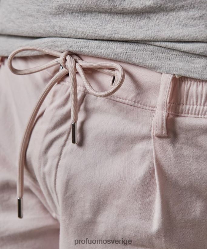 Kläder se Profuomo män sportcord shorts rosa N8XR4354