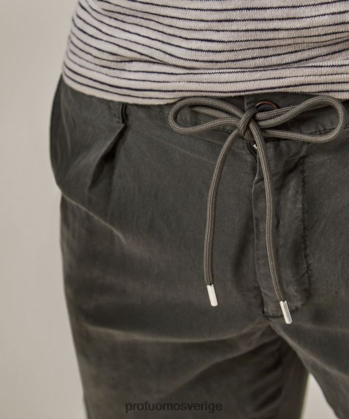 Kläder se Profuomo män linne sportcord armén N8XR4318