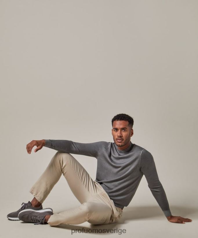 Kläder se Profuomo män linne sportcord beige N8XR4323