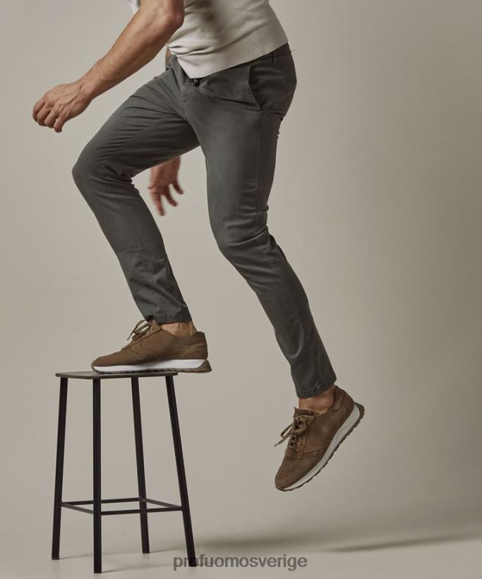 Kläder se Profuomo män sportcord chino armén N8XR4349