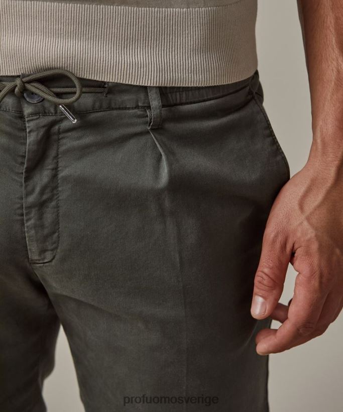 Kläder se Profuomo män sportcord chino armén N8XR4349