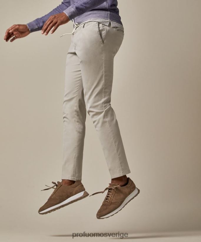 Kläder se Profuomo män sportcord chino beige N8XR4350