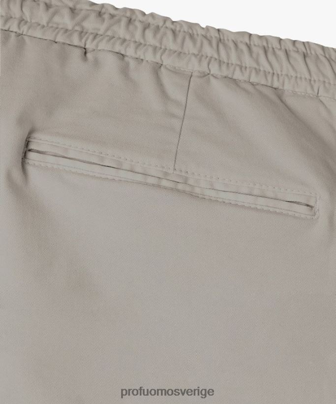 Kläder se Profuomo män sportcord chino beige N8XR4350