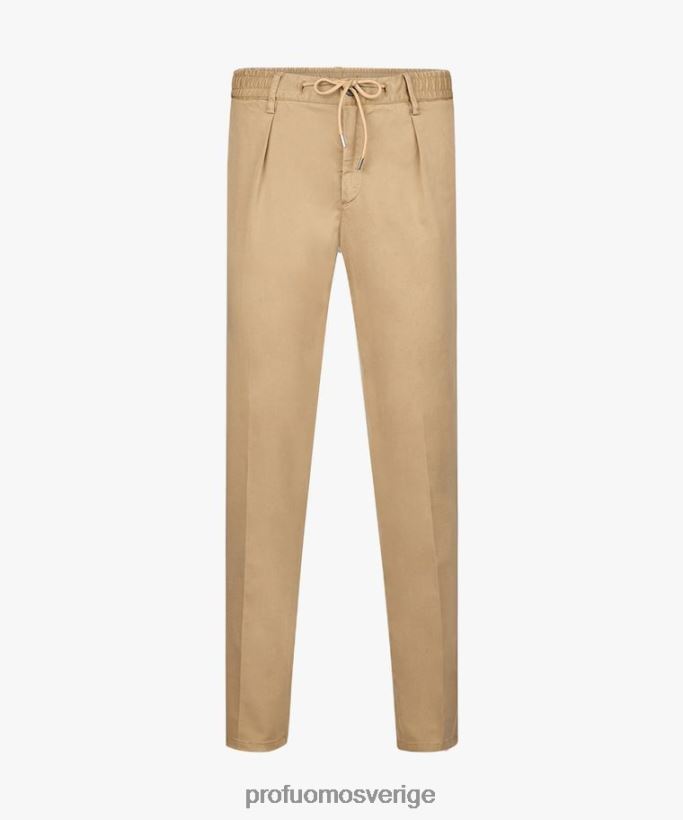 Kläder se Profuomo män sportcord chino brun N8XR4337
