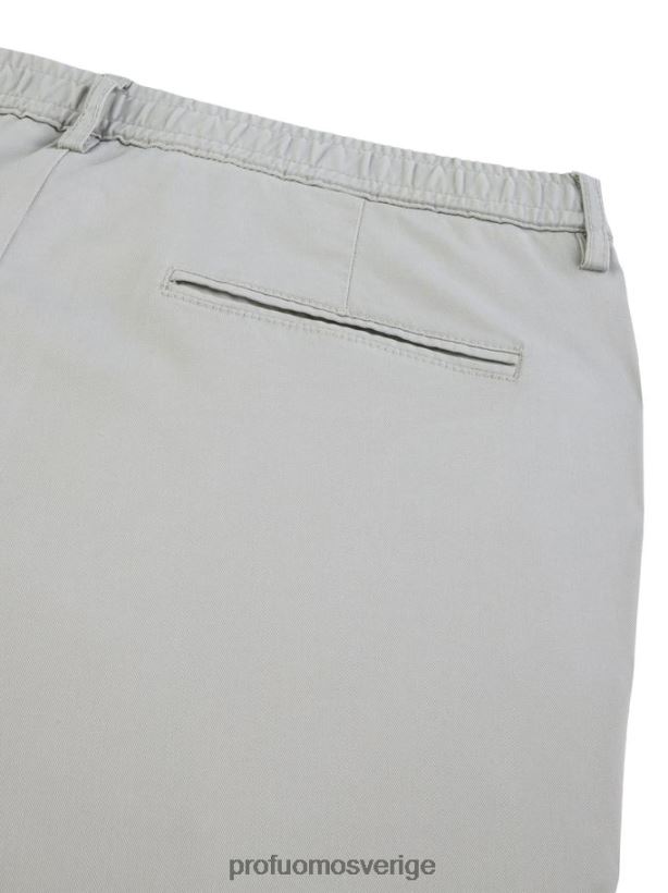 Kläder se Profuomo män sportcord chino grå N8XR4370