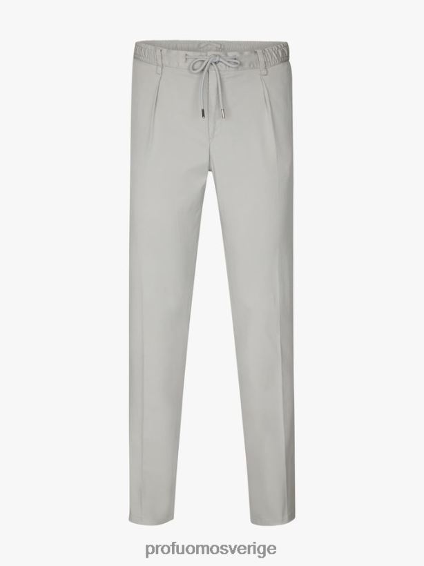 Kläder se Profuomo män sportcord chino grå N8XR4370