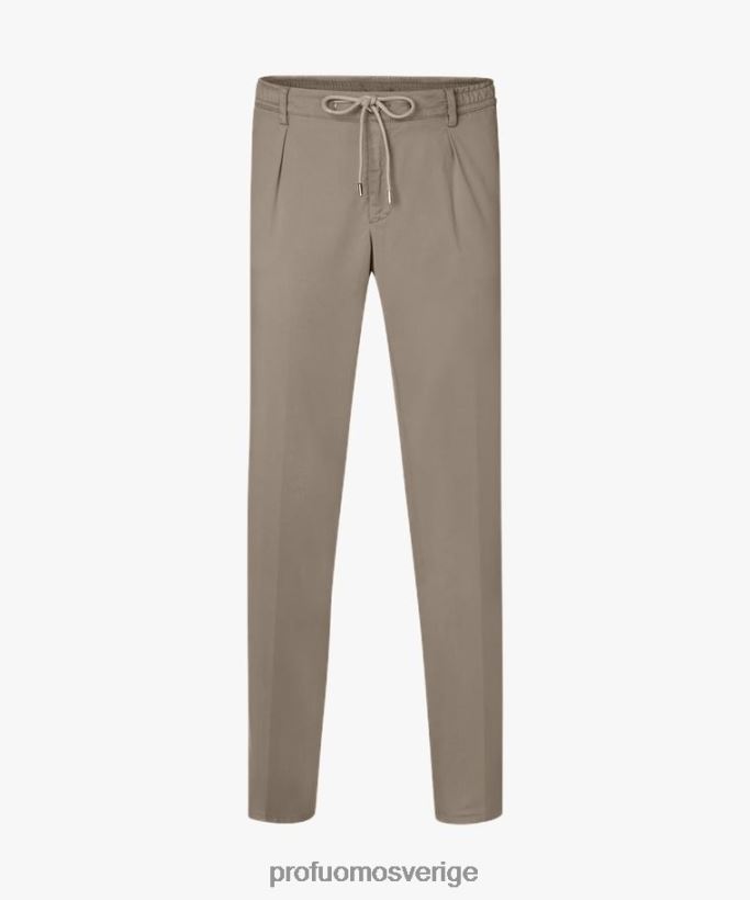 Kläder se Profuomo män sportcord chino taupe N8XR4330