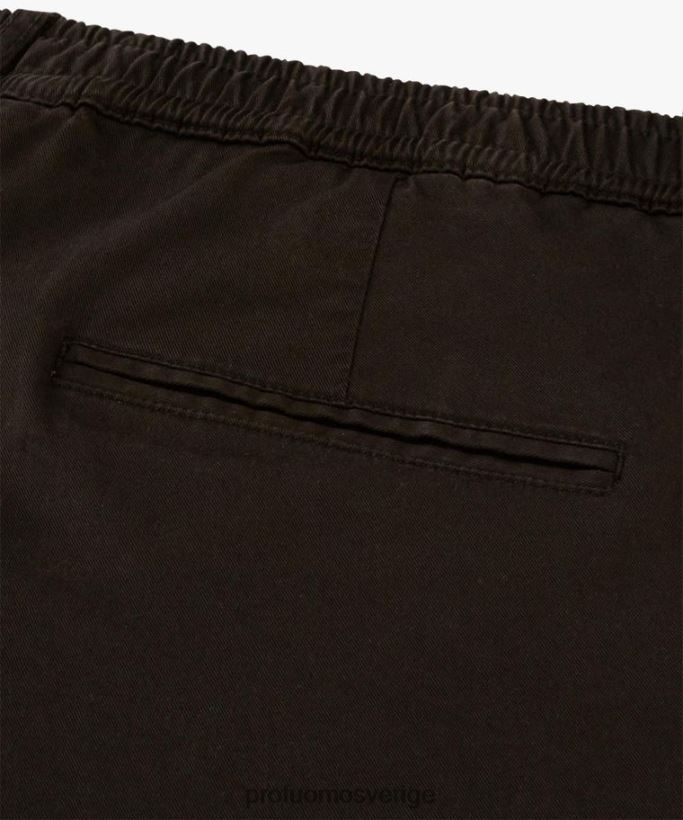 Kläder se Profuomo män sportcord chinos brun N8XR4329
