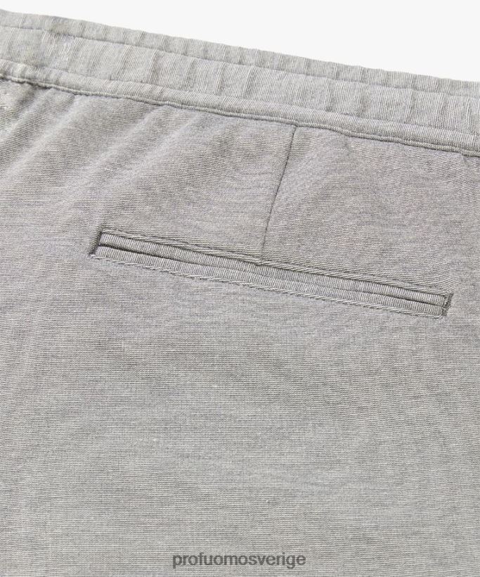 Kläder se Profuomo män teknisk stickad sportcord grå N8XR4334