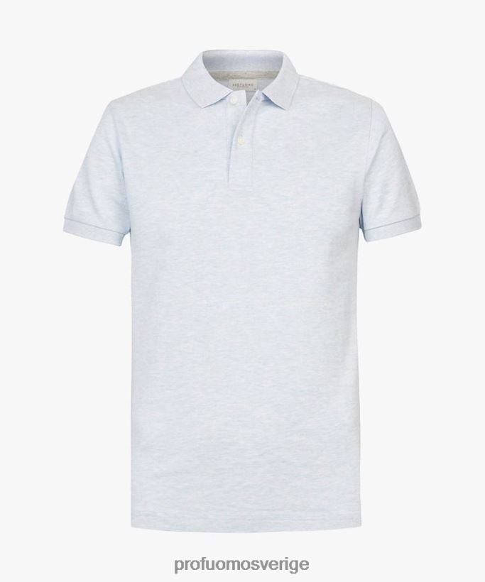 Kläder se Profuomo män piképolo ljusblå N8XR4205