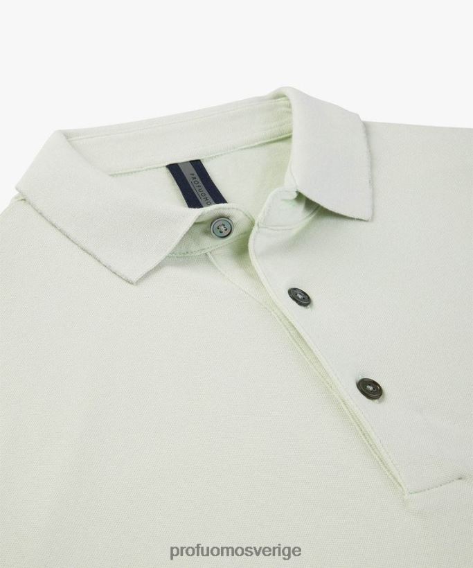 Kläder se Profuomo män stretch polo mynta N8XR4203