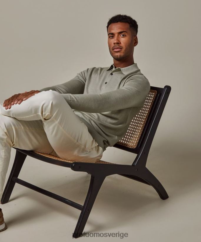 Kläder se Profuomo män polo grön N8XR4210