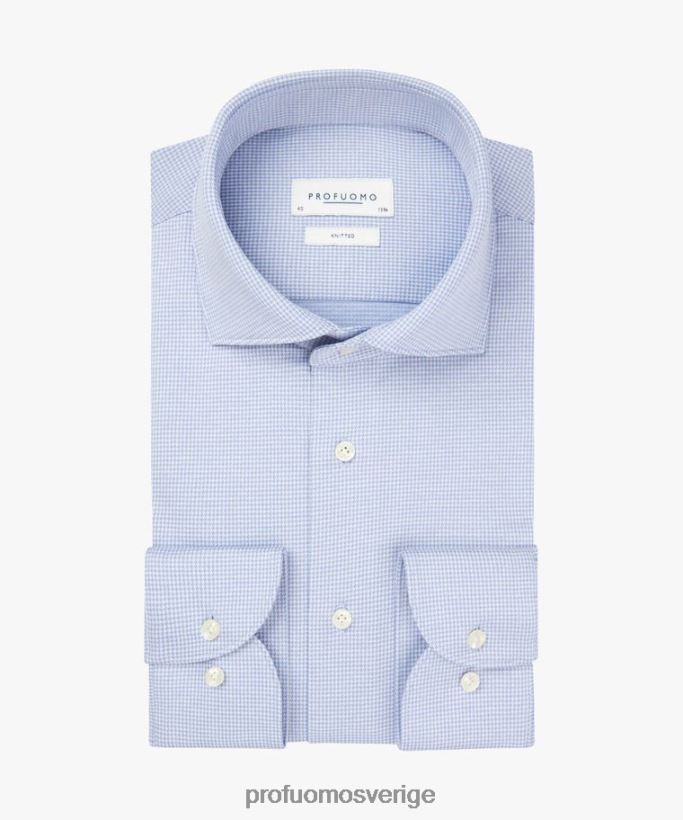 Kläder se Profuomo män singeltröja blå N8XR471