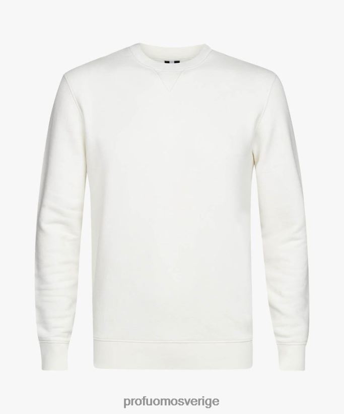 Kläder se Profuomo män Tröja off-white N8XR4289