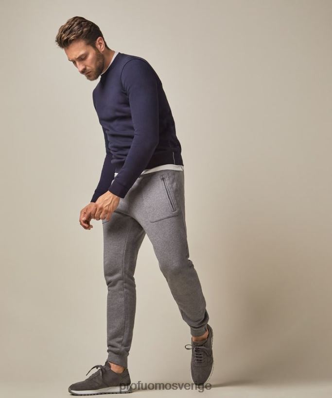 Kläder se Profuomo män crewneck tröja Marin N8XR4298