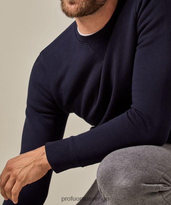 Kläder se Profuomo män crewneck tröja Marin N8XR4298