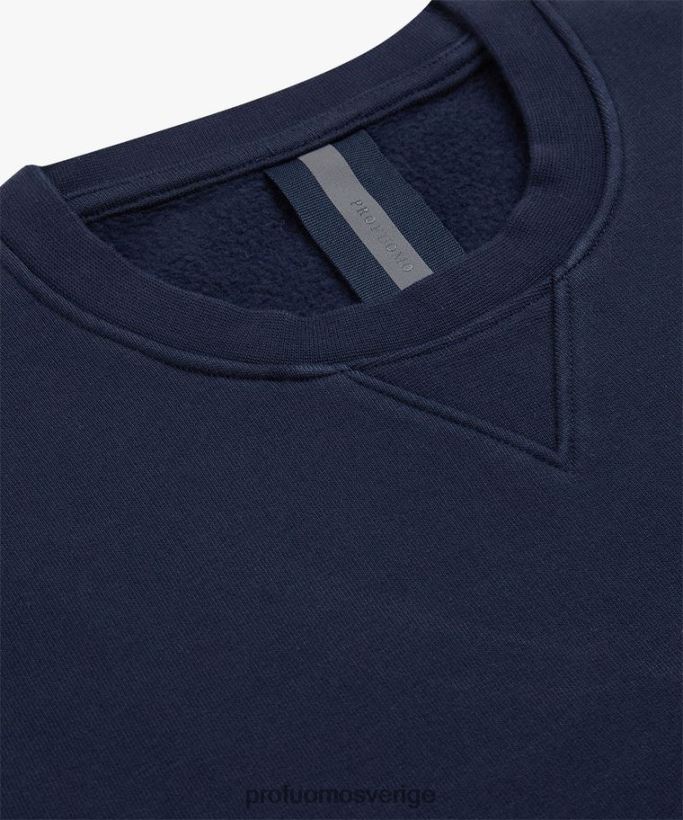 Kläder se Profuomo män crewneck tröja Marin N8XR4298