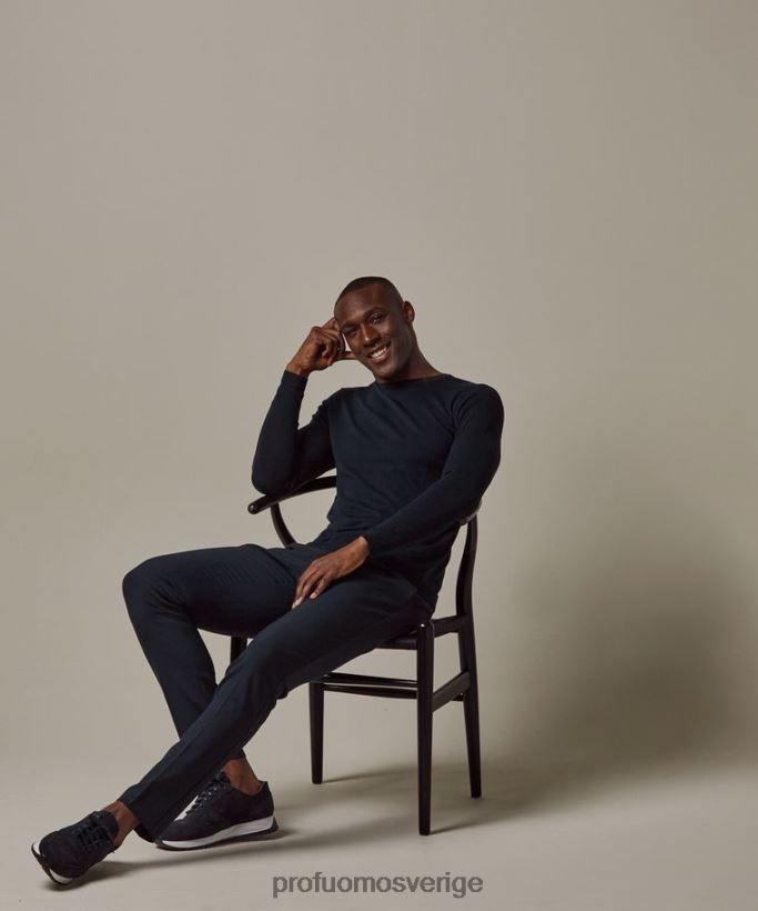 Kläder se Profuomo män lyxig långärmad Marin N8XR4243