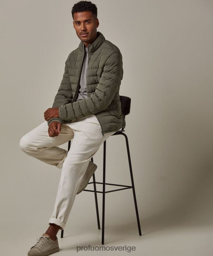 Kläder se Profuomo män återvunnet dunbombplan grön N8XR4399