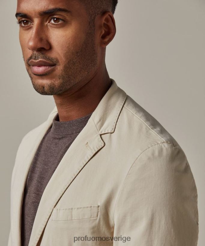 Kläder se Profuomo män plaggfärgad jacka beige N8XR4423