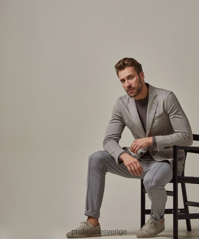 Kläder se Profuomo män stickad jacka brun N8XR4414