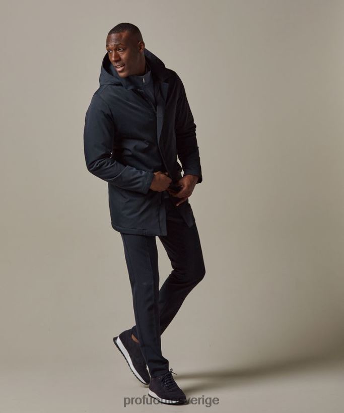 Kläder se Profuomo män magnet regnkappa Marin N8XR4394