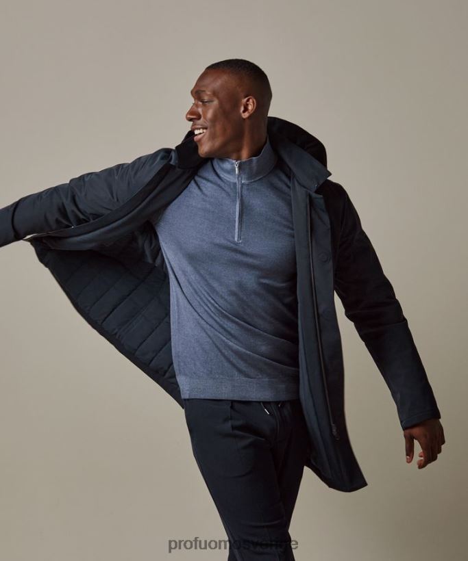 Kläder se Profuomo män magnet regnkappa Marin N8XR4394