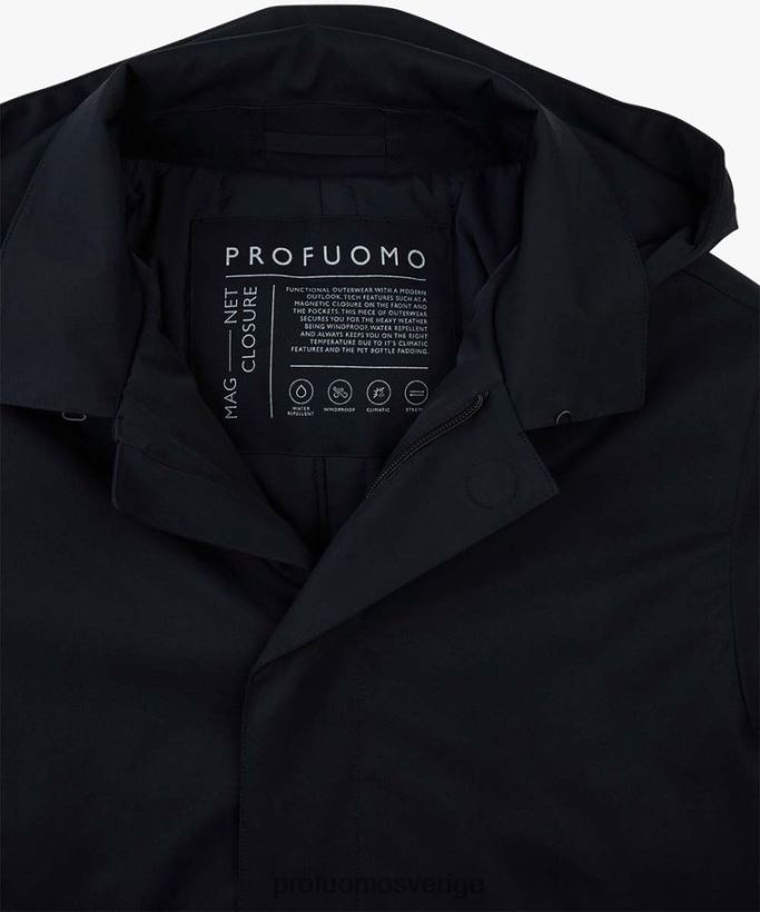 Kläder se Profuomo män magnet regnkappa Marin N8XR4394