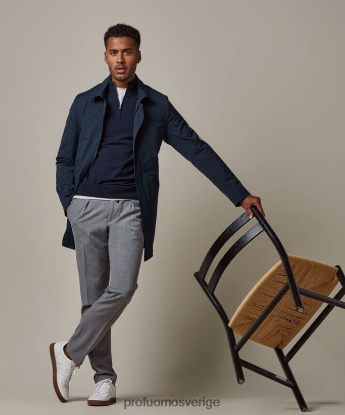 Kläder se Profuomo män magnet regnkappa Marin N8XR4404