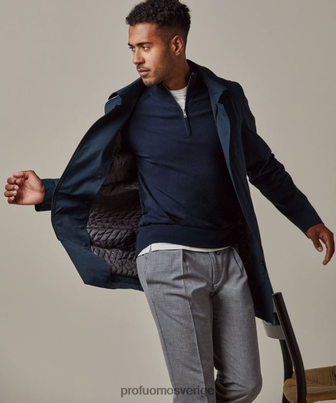 Kläder se Profuomo män magnet regnkappa Marin N8XR4404