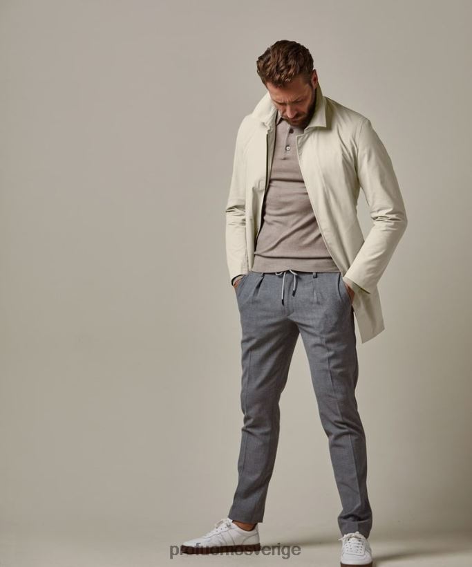 Kläder se Profuomo män magnet regnkappa beige N8XR4405