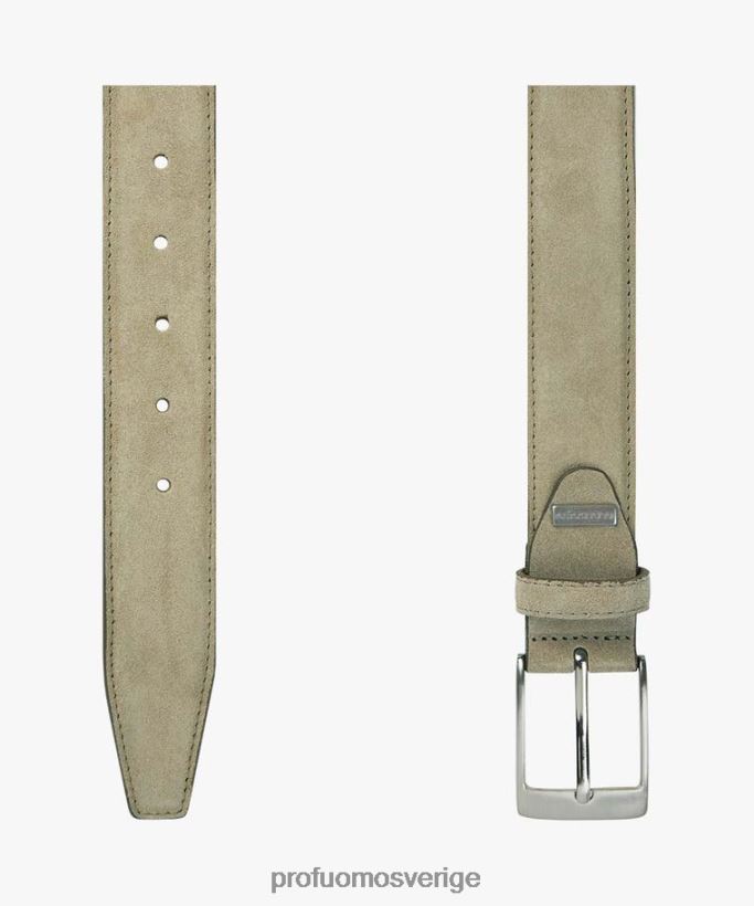 Tillbehör se Profuomo män bälte i mocka taupe N8XR4513