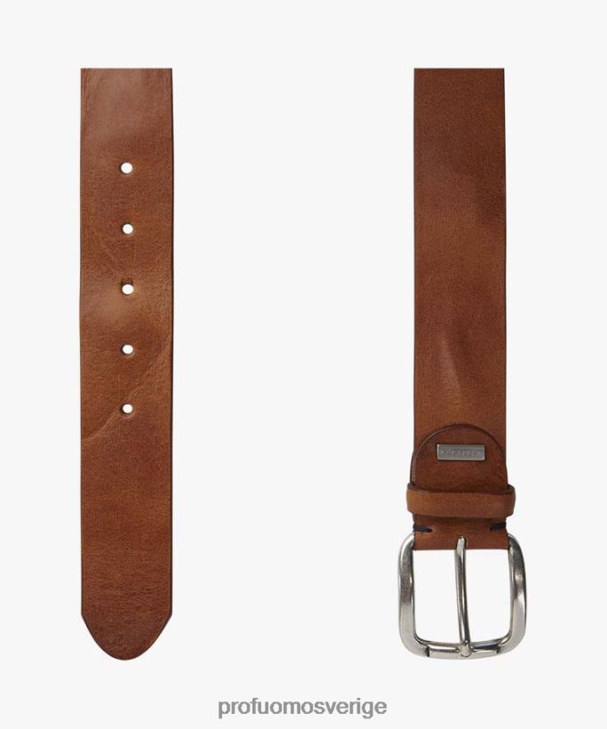 Tillbehör se Profuomo män casual bälte cognac N8XR4522