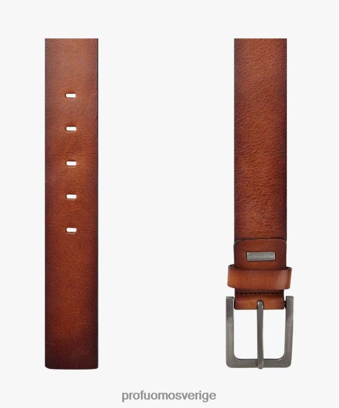 Tillbehör se Profuomo män casual bälte cognac N8XR4534