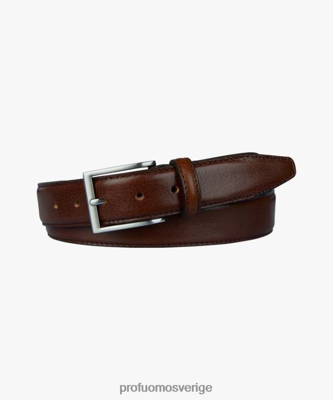 Tillbehör se Profuomo män kalvskinnsbälte brun N8XR4517