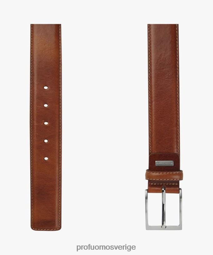 Tillbehör se Profuomo män kontrastbälte cognac N8XR4548