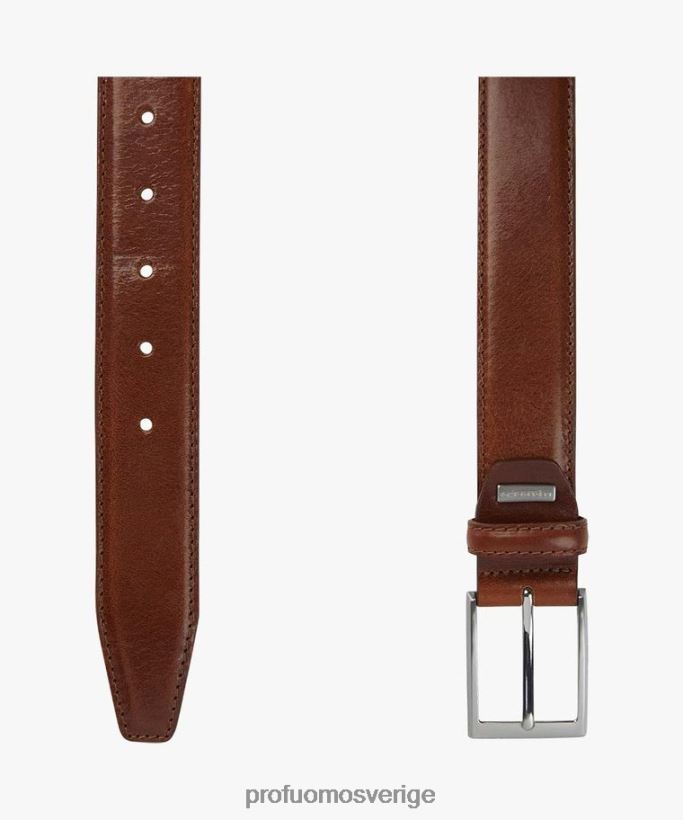 Tillbehör se Profuomo män läderbälte cognac N8XR4544