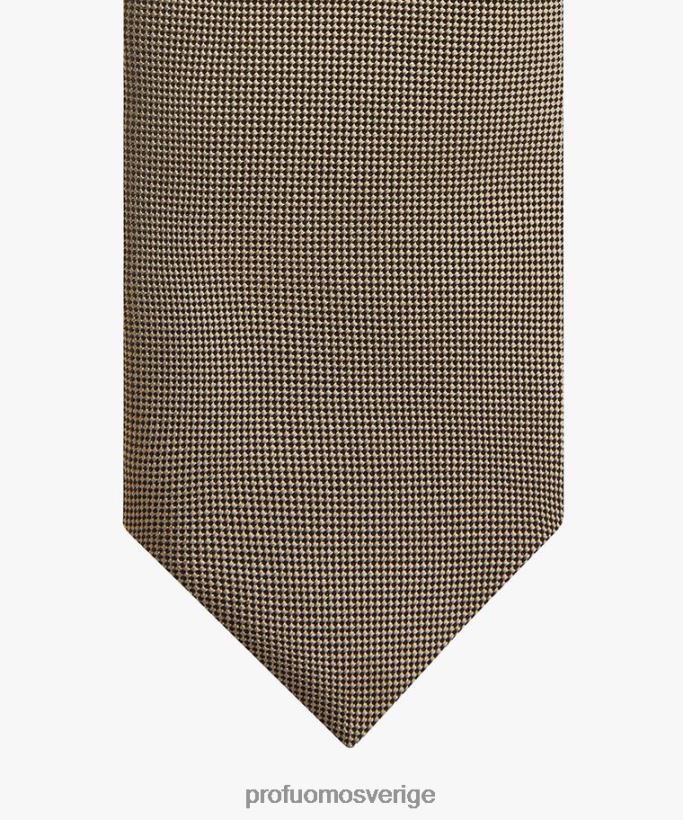 Tillbehör se Profuomo män oxford sidenslips kamel N8XR4585