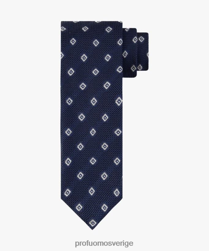 Tillbehör se Profuomo män silkesslips Marin N8XR4622