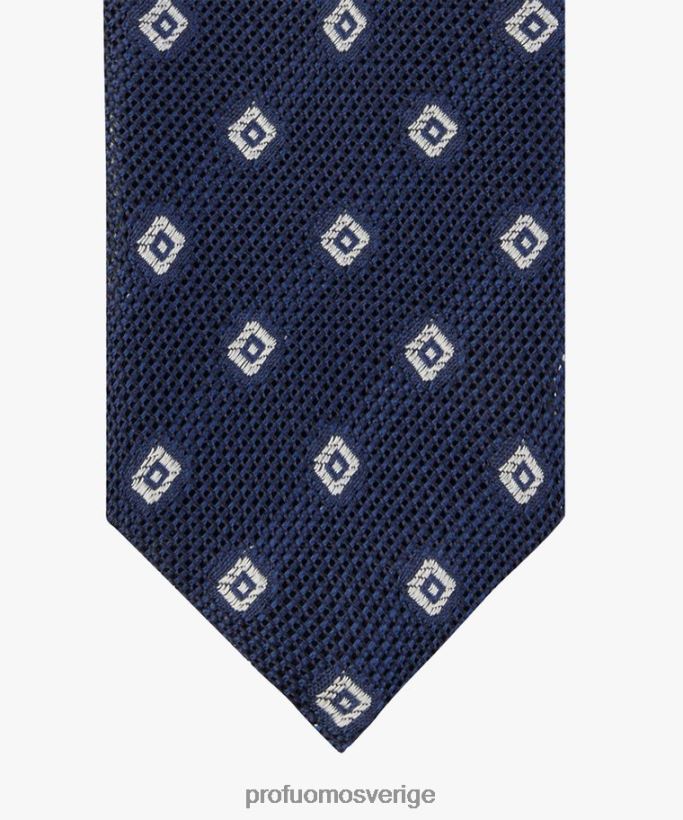 Tillbehör se Profuomo män silkesslips Marin N8XR4622