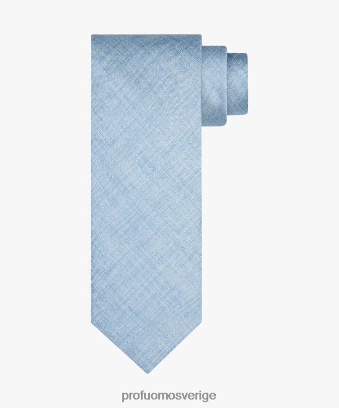 Tillbehör se Profuomo män silkesslips blå N8XR4624