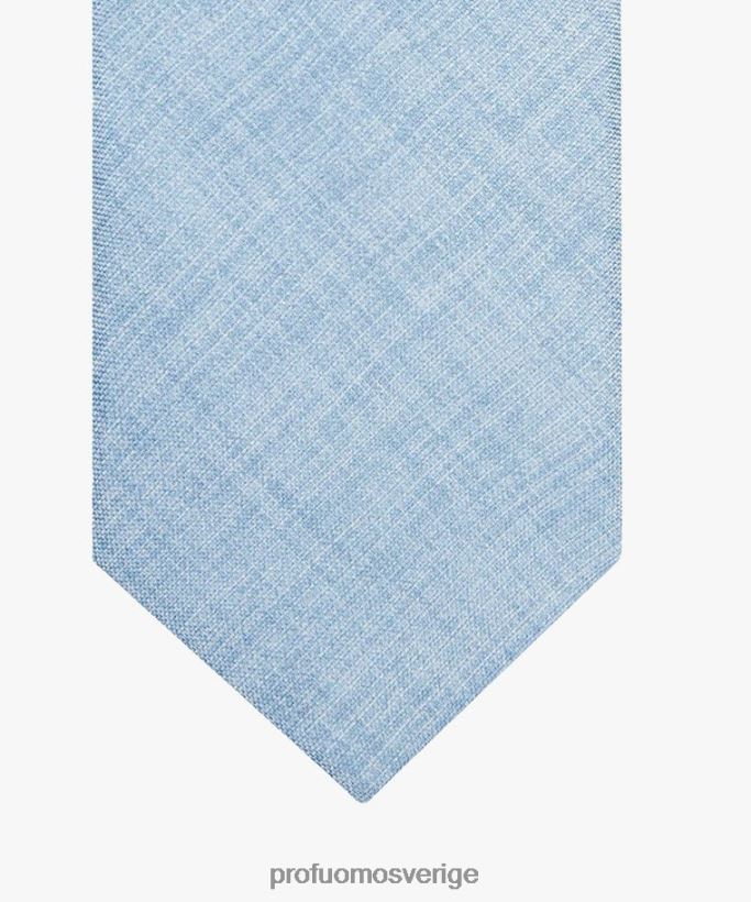 Tillbehör se Profuomo män silkesslips blå N8XR4624